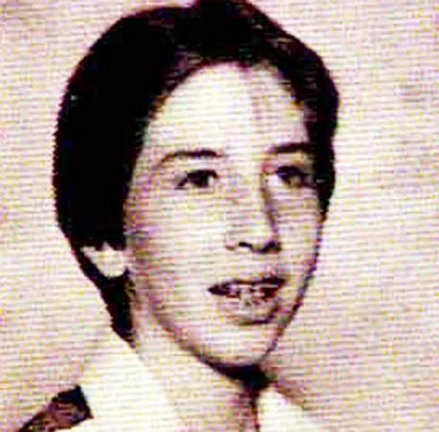 Young Marylin Manson before he was famous yearbook picture