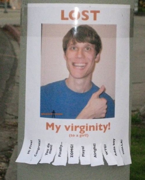 Lost virginity poster