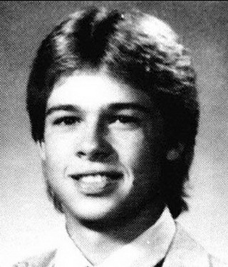 Young Brad Pitt before he was famous yearbook picture