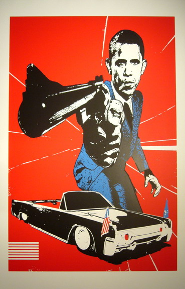 Barack Obama/Clint Eastwood poster