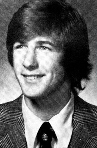 Young Alec Baldwin before he was famous yearbook picture