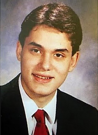 Young John Mayer before he was famous yearbook picture