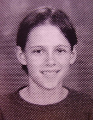Young Kristen Stewart before she was famous yearbook picture