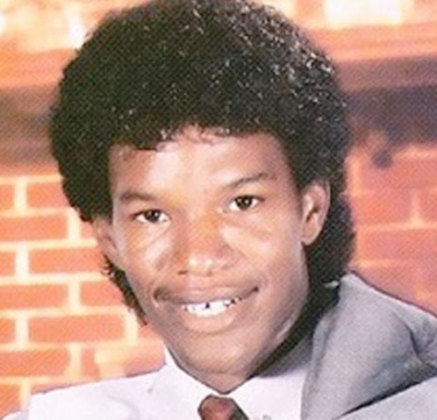 Young Jamie Foxx before he was famous