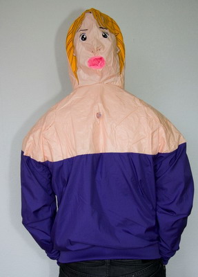 Blow-up doll hoodie