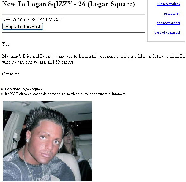 Guido on Craigslist