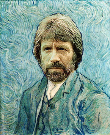 Van Gogh Chuck Norris