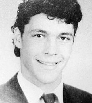 Young Vince Vaughn before he was famous yearbook picture
