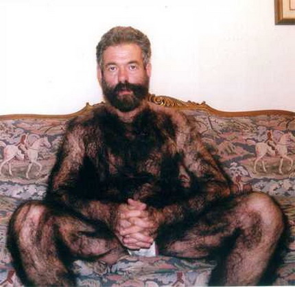 Hairy man