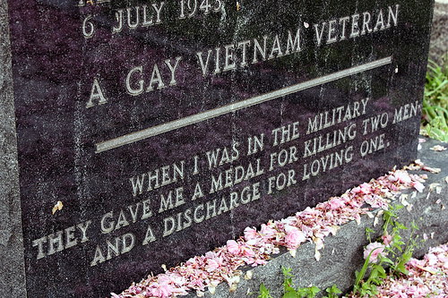 Gay Vietnam veteran