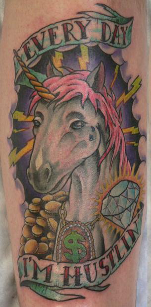 Tattoo of the day. Wednesday, April 22, 2009