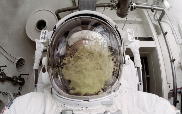 Astronaut vomit