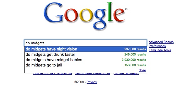 Do midgets have night vision