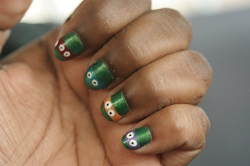 Teenage Mutant Ninja Turtles nail polish