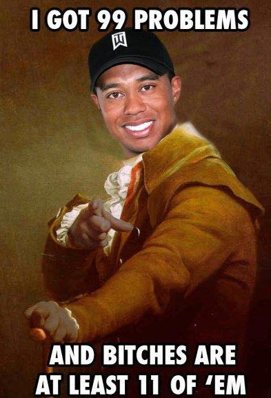 Tiger Woods - 99 problems