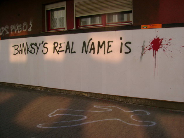 Banksy's real name is...