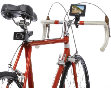 Bicycle rear view camera