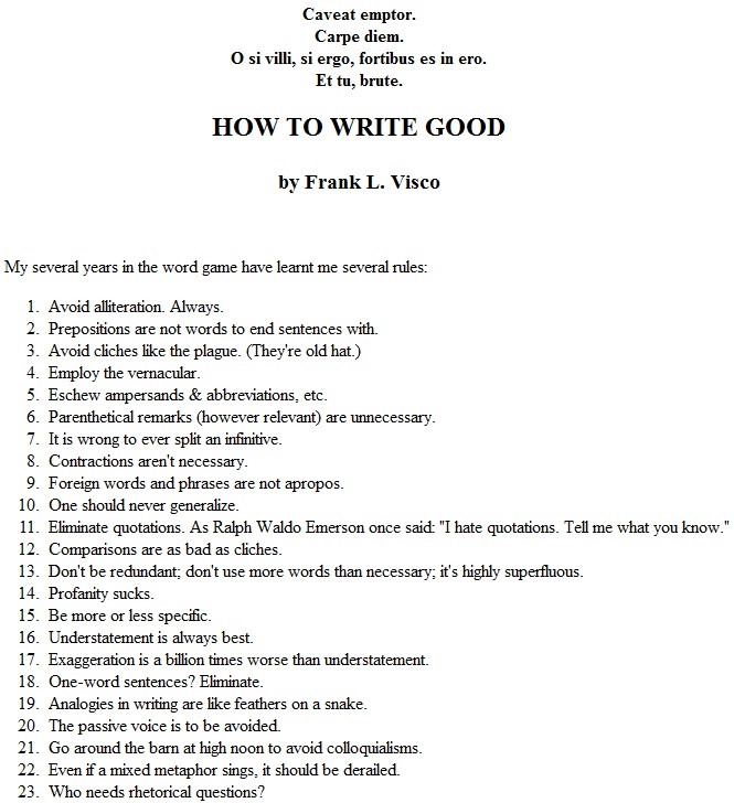 how-to-write-good