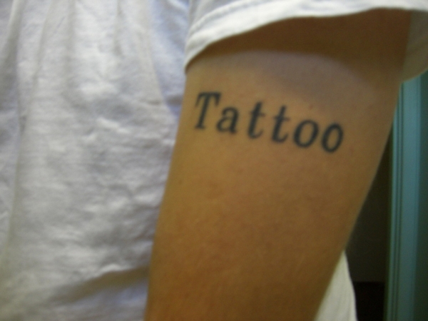 Tattoo of a tattoo