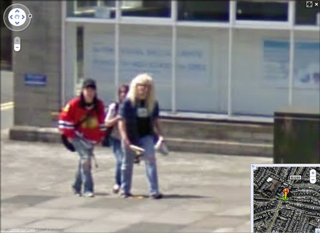 Wayne's World on Google Street View