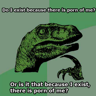 The Philosoraptor about Rule 34