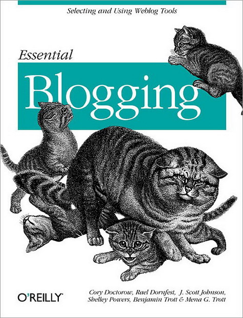 Essential Blogging cats book cover