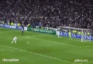 Felix Baumgartner Sergio Ramos soccer penalty kick fail gif