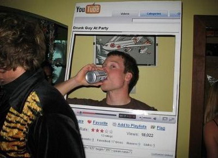 guy party drunk Costume