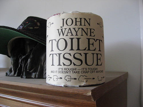 John Wayne toilet paper