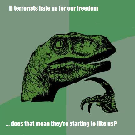 Philosoraptor on terrorists