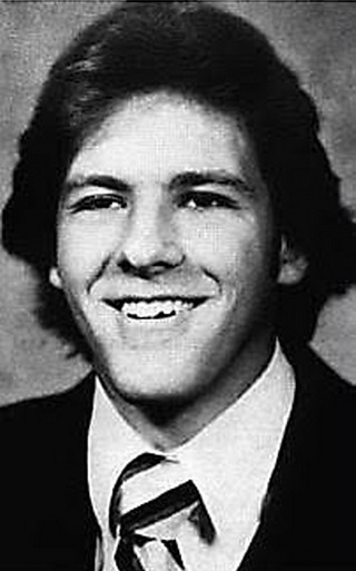 Young James Gandolfini before he was famous yearbook picture