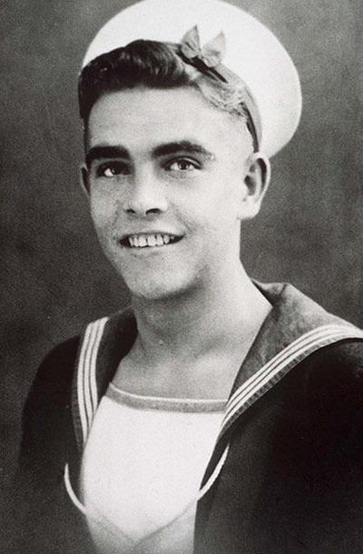 Young Sean Connery yearbook picture