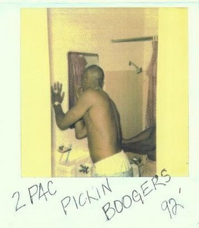 2Pac pickin boogers 92