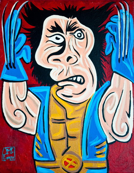 Cubist Wolverine