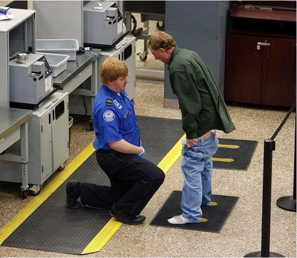 TSA pat-down