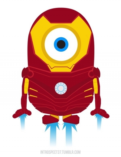 Minions as superheroes