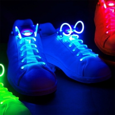 LED light-up shoe laces