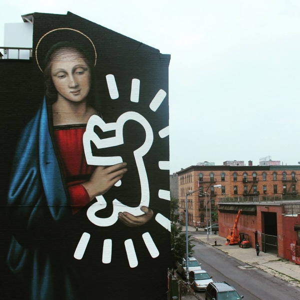 Baby Jesus, by Keith Haring